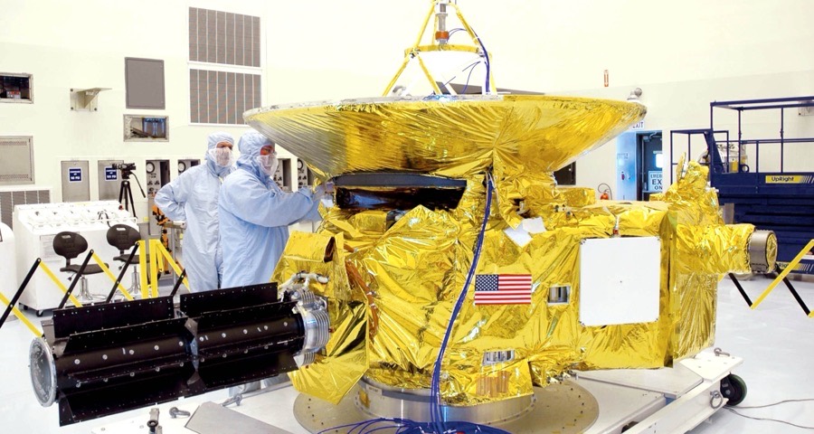 La sonde New Horizons avant son lancement en 2006
