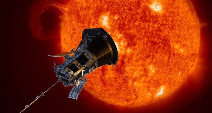 La sonde Parker Solar Probe et son bouclier thermique en carbone
